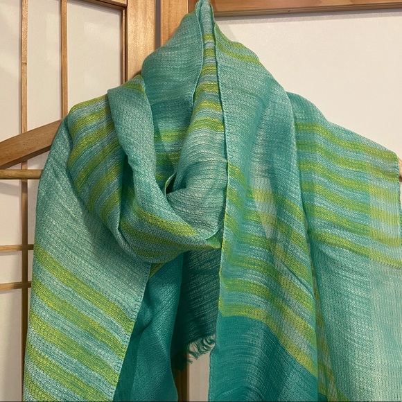 Linen/Cotton Scarf NWT - Picture 2 of 7